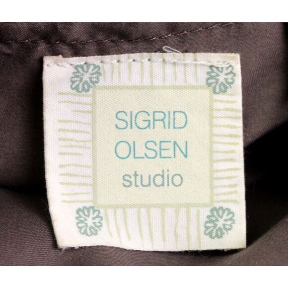 LARGE Sigrid Olsen COATED PINK COTTON BLEND SHOULDER BAG HANDBAG TOTE CARRY ON - Picture 9 of 14